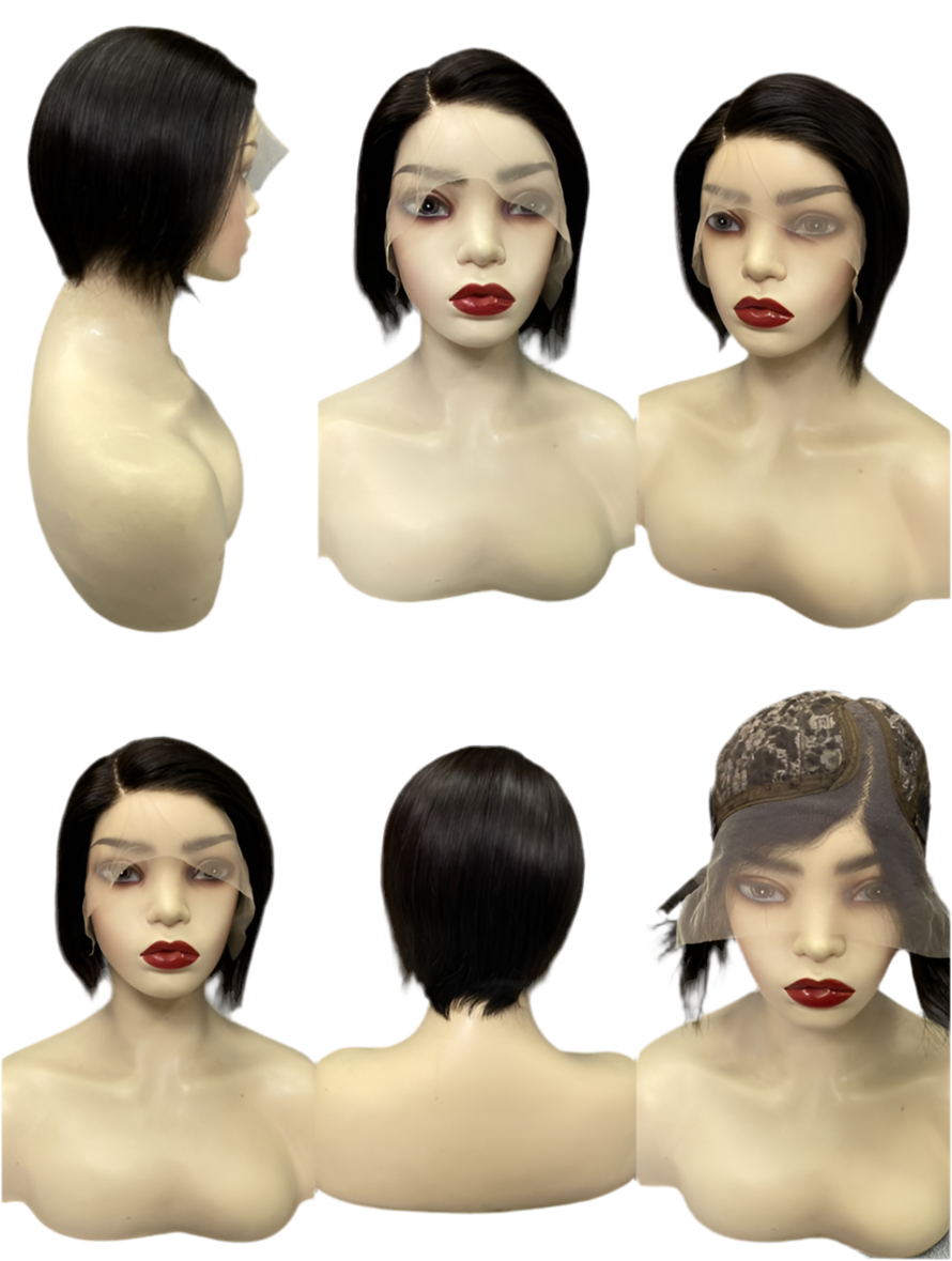 BRAZILIAN RAW HAIR NATURAL BLACK T-PART 6″