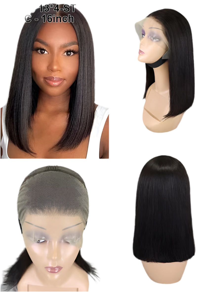 PERUVIAN VIRGIN HAIR NATURAL BLACK FULL FRONTAL