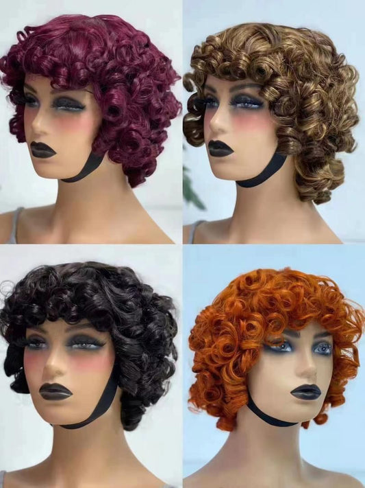 DOUBLE DRAW FUMMI CURLY CAP