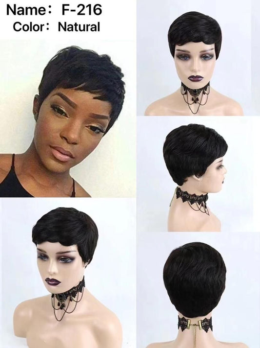 PERUVIAN VIRGIN HAIR NATURAL BLACK F-2016 6″
